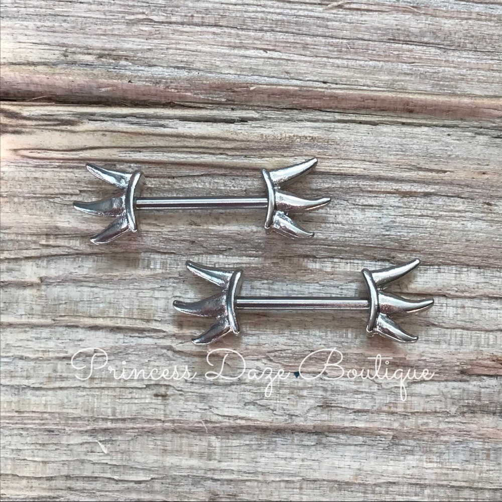 Sun Barbell Nipple Ring Setโ